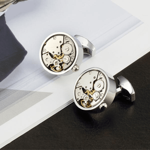 Functional Steampunk Cufflinks