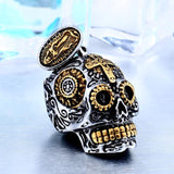Gothic Necklace Skull