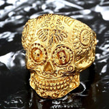 Gothic Ring Skull