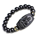 Buddha Obsidian Bracelet
