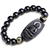Buddha Obsidian Bracelet